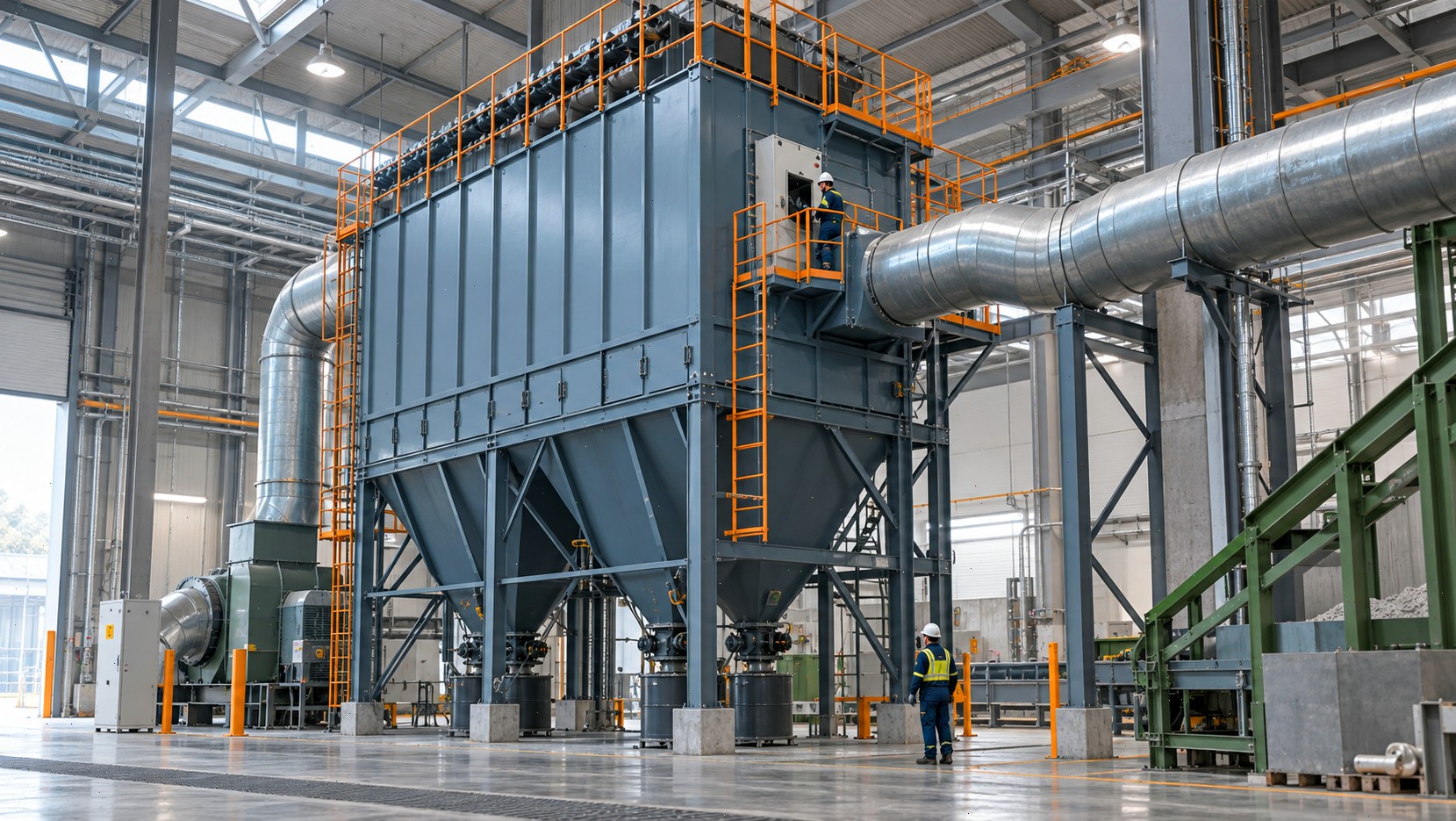 Рукавные фильтры для очистки газов от аэрозолей